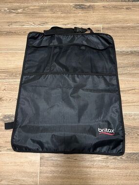 Britax Black Car Seat Back Organizer with Mesh Pockets